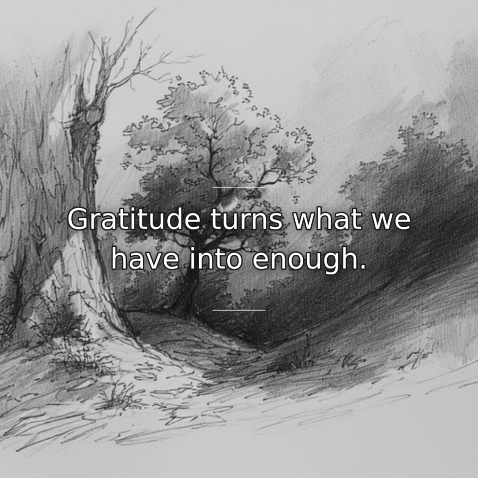 Appreciation shifts our perception from scarcity to abundance. This quote illuminates how… quote