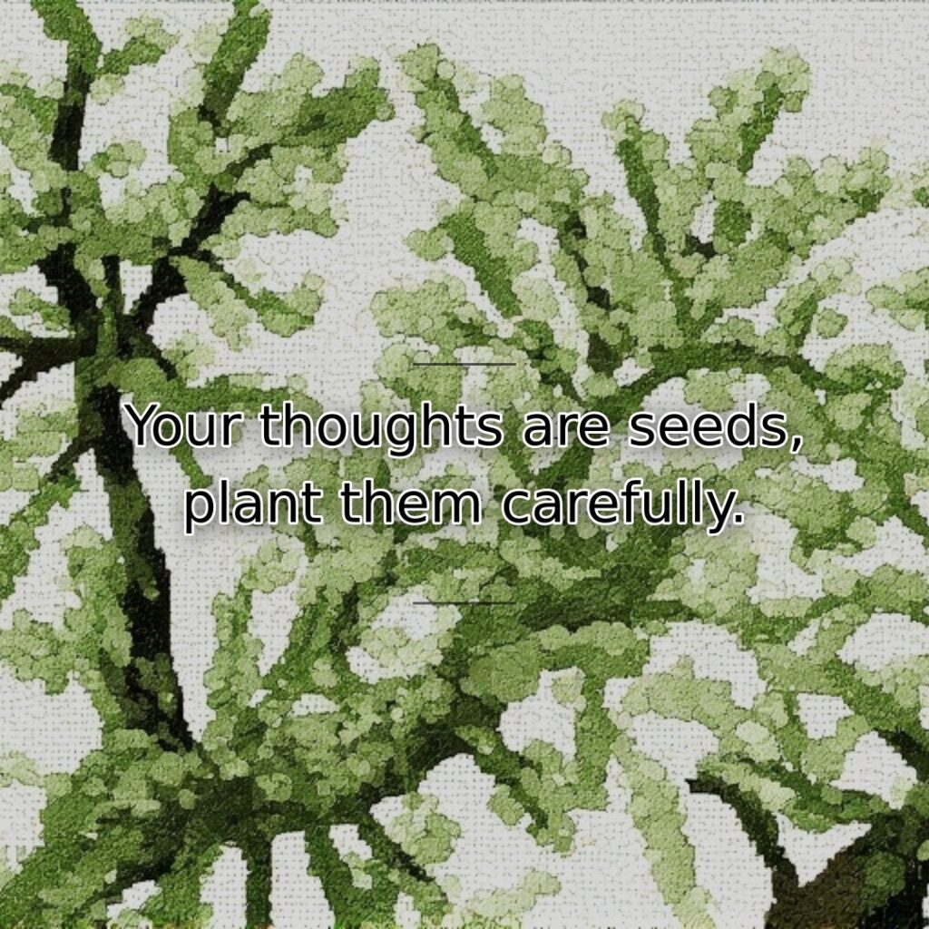 Mental patterns initiate growth processes that eventually materialize in our lives. This… quote