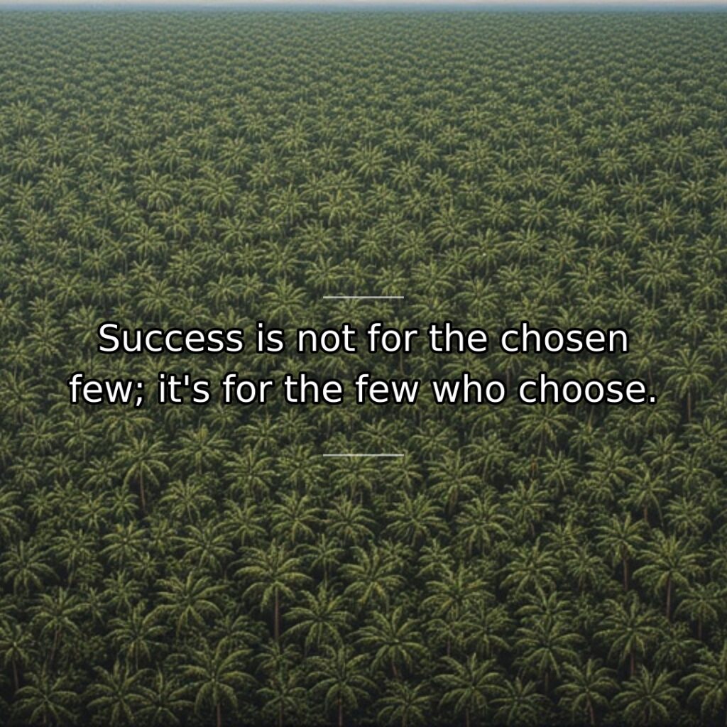 This quote challenges the myth that success is reserved for lucky, naturally… quote