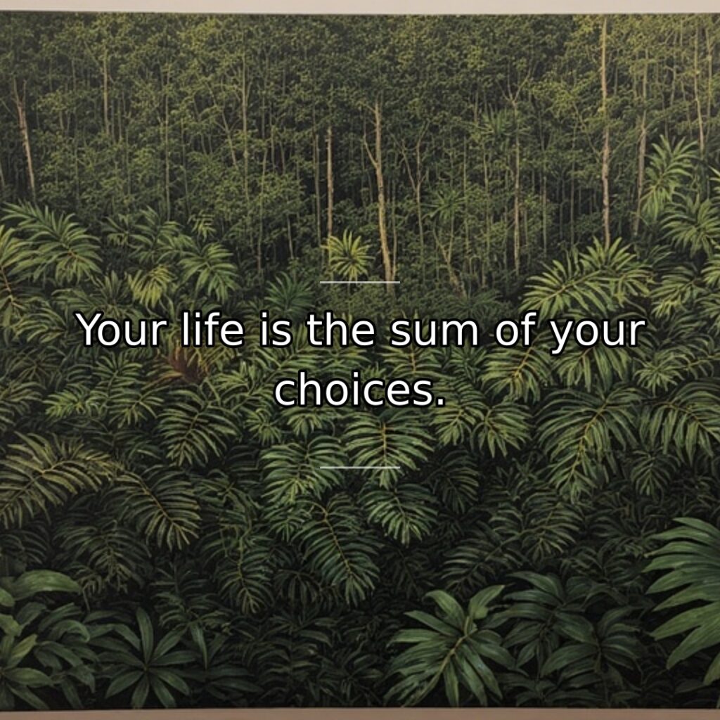 Every decision, no matter how small, shapes your trajectory. Where you are… quote