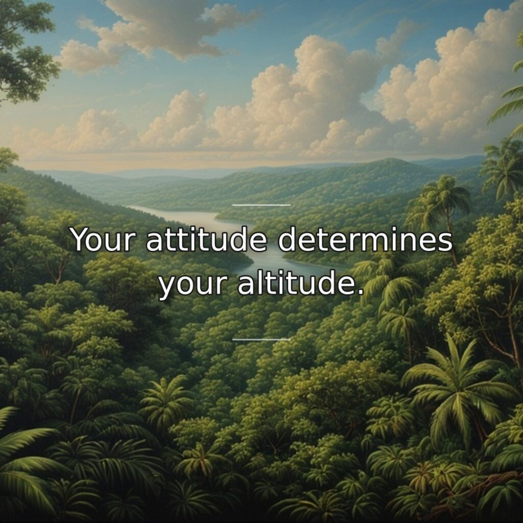 This quote uses a simple metaphor to convey a profound truth: our… quote