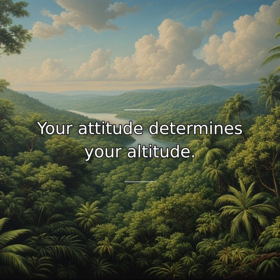 This quote uses a simple metaphor to convey a profound truth: our… quote