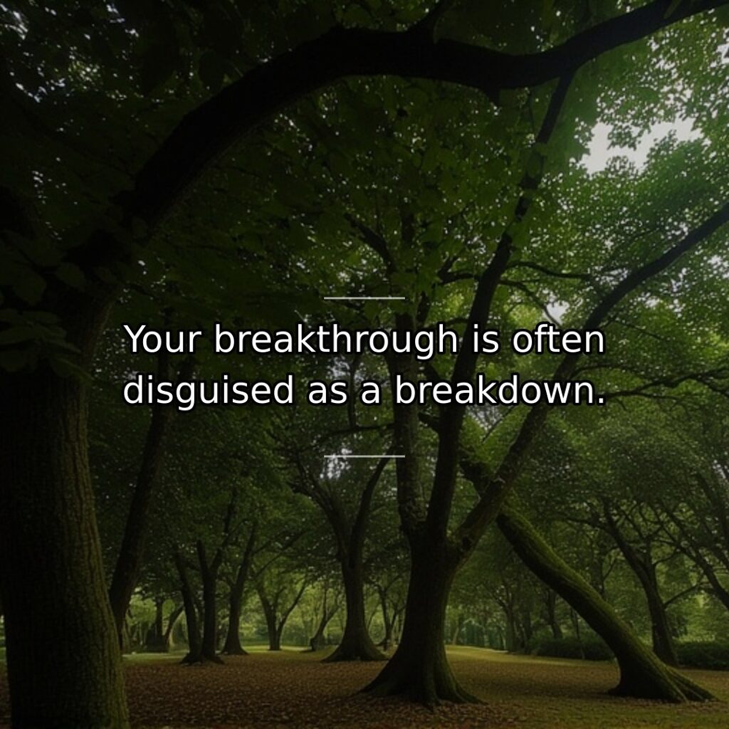 What feels like falling apart may actually be falling into place. This&hellip; quote