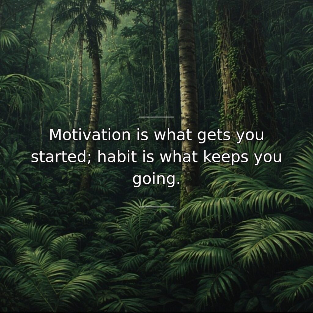 Motivation is valuable but unreliable. It comes quote