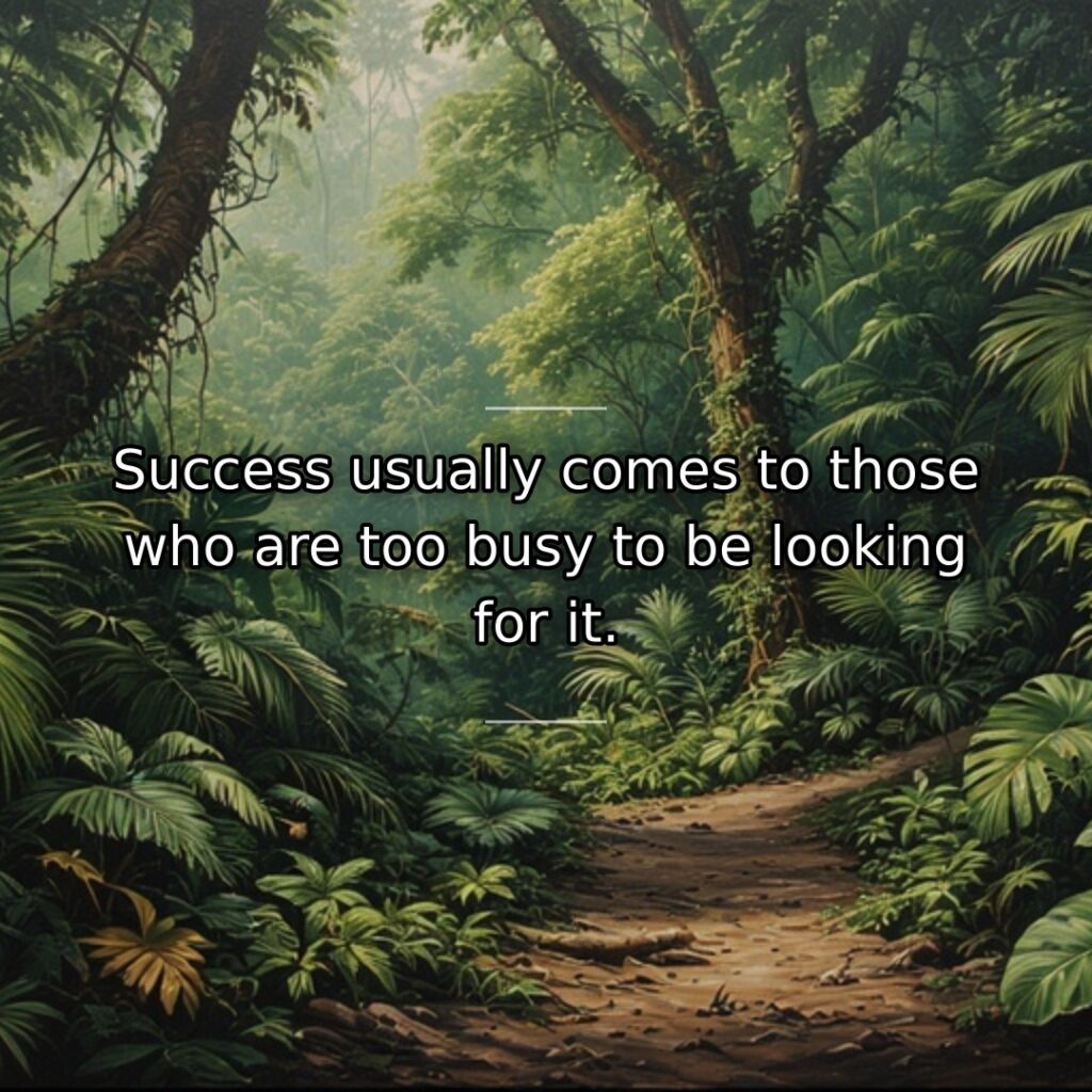 Paradoxically, those who focus intensely on pursuing success often struggle to achieve… quote