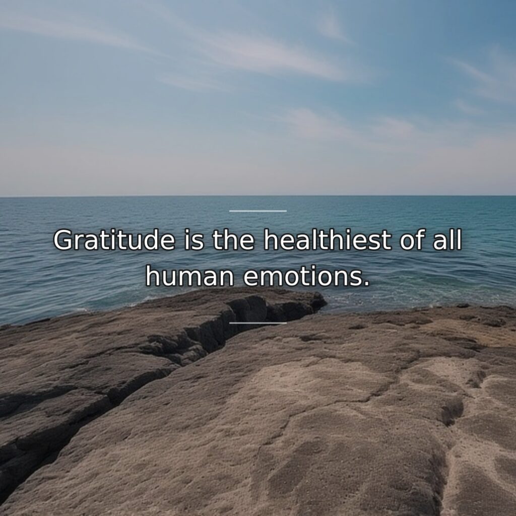 Appreciation fundamentally enhances wellbeing across all dimensions of health. This quote elevates… quote