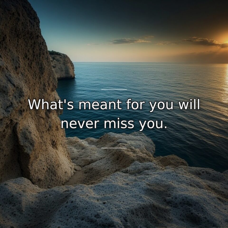 Destined opportunities and relationships will arrive regardless of anxious control. This quote… quote